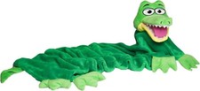 CuddleUppets Plush Puppet & Blanket - Green Crocodile (18+ Months)