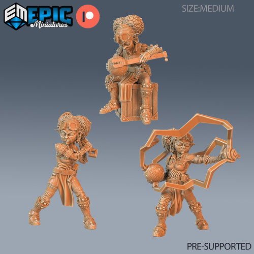 Gnome tinkerer female - gnome,