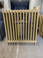 reclaimed 13 section Scottish 3 Bar School Cast Iron Radiator fully restored