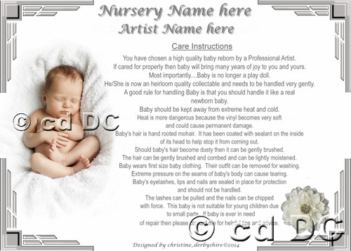 Pretty care certificates - pretty,