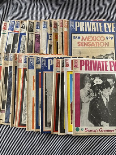 Private eye magazines 1986 - eye,