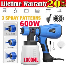 HVLP Paint-Sprayer-Spray Gun Airless Electric 600W Home/Outdoor Wall Fence Car