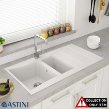 Villeroy & Boch Farmhouse 80 2.0 Bowl White Ceramic Kitchen Sink - NO WASTE