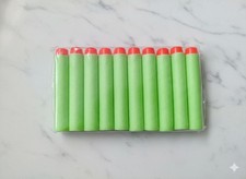  10PCS Soft Foam Bullets Fits Nerf Darts Guns. N-Strike Elite Etc