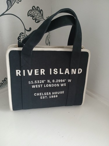 River island womens black faux - island,