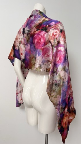 Vintage italian silk scarf - vintage,