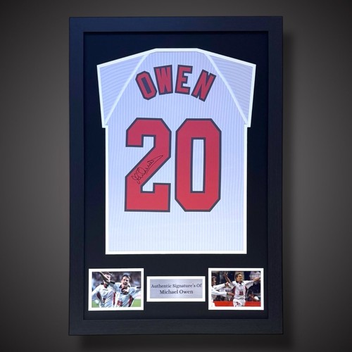 Framed michael owen hand - michael,