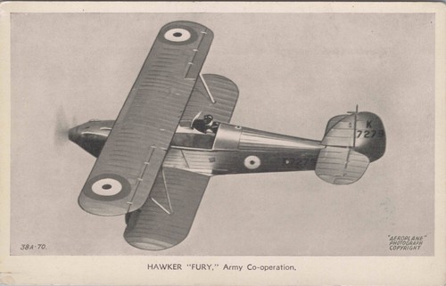 Hawker fury vintage - fury,