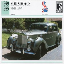 1949-1955 ROLLS ROYCE SILVER