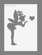 MYLAR STENCIL 'Love Fairy