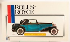 POCHER K-72 1/8th 1932 ROLLS ROYCE PHANTOM II SEDANCA COUPE KIT MINT BOXED