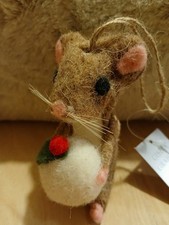 Gisela Graham Cute Felt Mouse