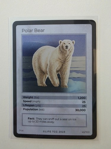 Life tcg mammals hologrpahics - life,