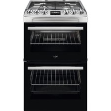 AEG 550mm Double Gas Cooker