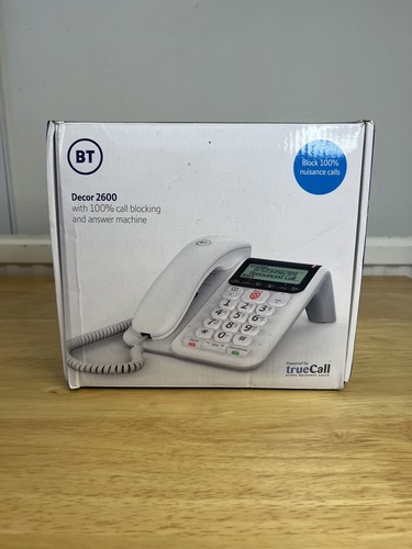 Decor 2600 corded landline - bt,