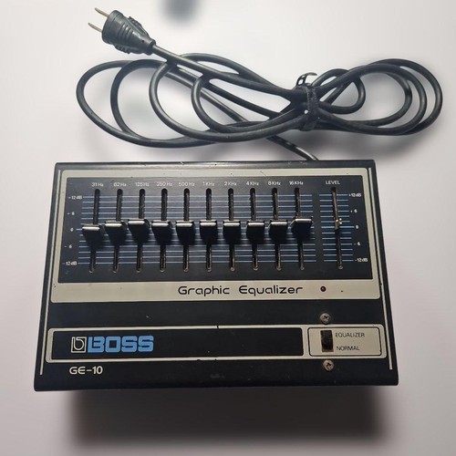 Boss graphic equalizer - ge-10,