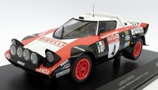 Minichamps 1/18 Scale Diecast - 155 781704 Lancia Stratos Rally Win 1978