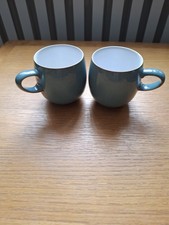 Set Of 2 Denby Azure Coffee