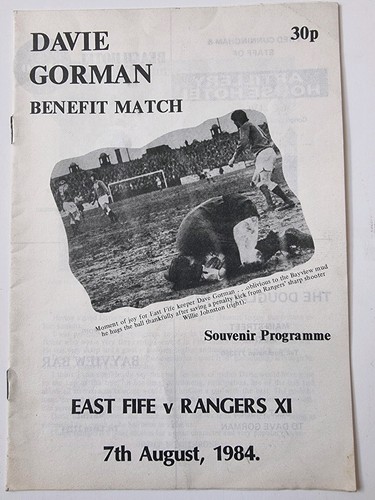 East fife glasgow rangers xi - east,