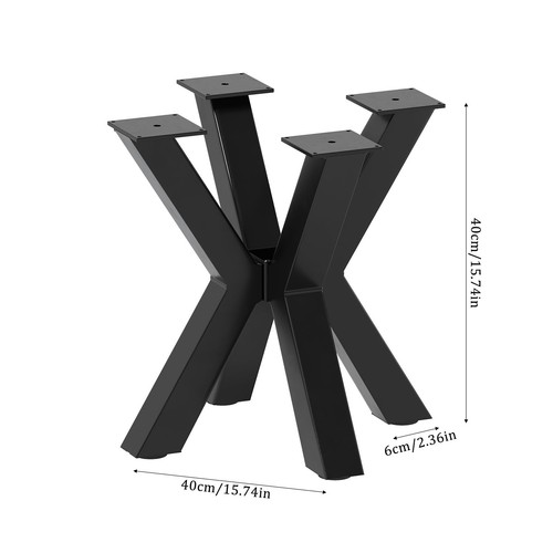 Shape heavy duty black - x, iron