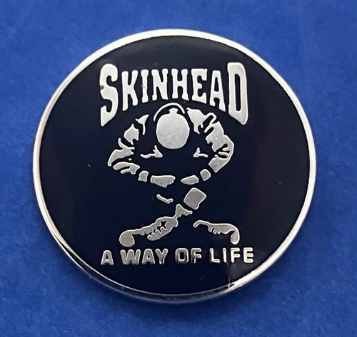 Skinhead way life enamel - life,