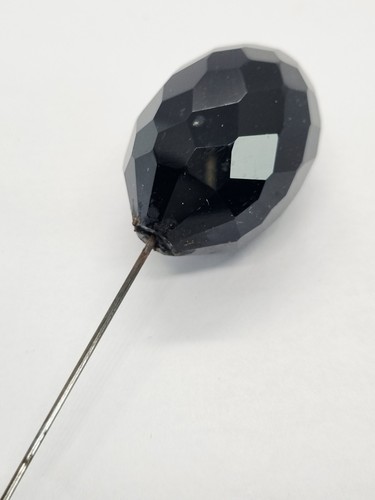 Antique edwardian facete black - antique,