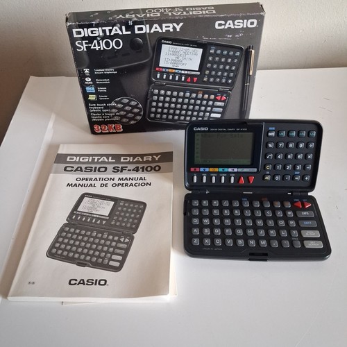 Casio 4100 digital diary - casio,