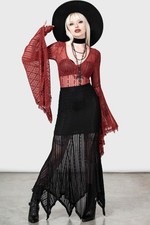 KILLSTAR Juliet's Betrayal Maxi Skirt In Black