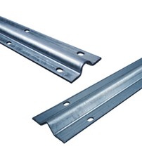 2 x 3m Sliding Gate Floor tracks for U Wheels and V Wheels Ground Tracks