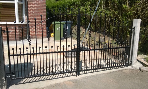 Drive gate steel - drive, gate,