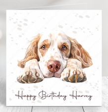 PERSONALISED CLUMBER SPANIEL