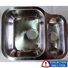 Luisina 1.5 undermount Stainless Steel Kitchen Sink RHSB *Grade B* "Graded"