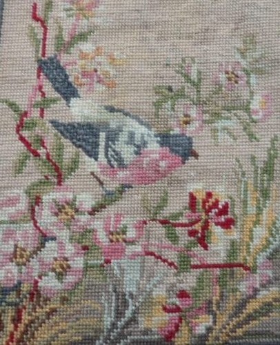 Vintage completed tapestry - completed,