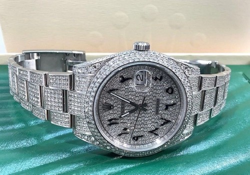Rolex datejust diamond - diamond, set