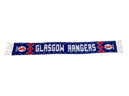 Rangers retro football scarf - rangers,