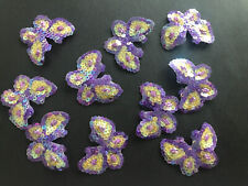 Job Lot 10 Sequin Embroidered