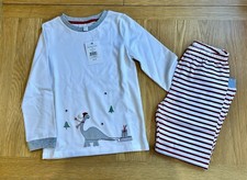 The Little White Company 🦕 Dinosaur Pyjama, Age 5-6 Years - NWT