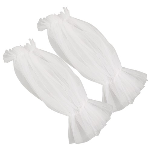 Reusable white bridal - reusable, tulle