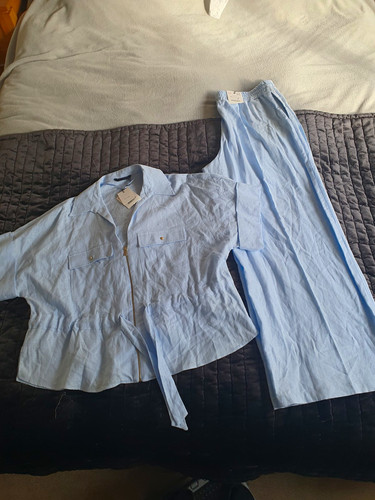 Zara light blue - blue, blend