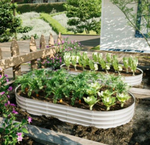 8x4 raised garden bed - garden,