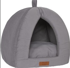 Dome Pod Fleece Cave Pet Bed