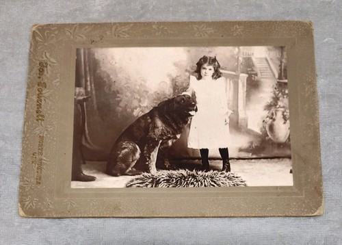 Cabinet card photo - card,