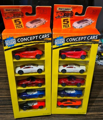 Matchbox concept cars - 5, pack