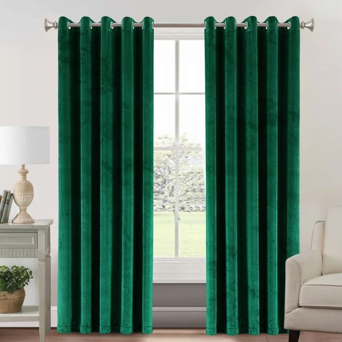 Thick heavy velvet curtains - heavy,