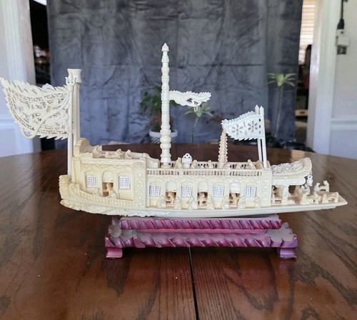 Vintage intricately carved - intricately,