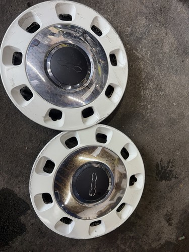 Genuine fiat 500 wheel trims - genuine,