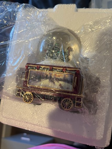 Thomas kinkade snow - kinkade, globe