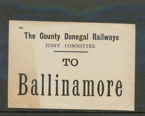 County donegal railways - donegal,