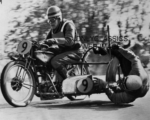 Sidecar motorcycle racing - '38,