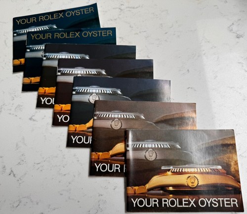 Your rolex oyster - rolex, booklet